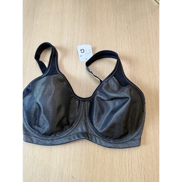 Anita L61232 Women's Black Momentum Underwire Sport Bra US Size 34 G - Picture 4 of 7